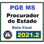 PGE MS Procurador do Estado - Pós Edital - Reta Final (CERS 2021.2) Procuragoria Geral do Mato Grosso do Sul